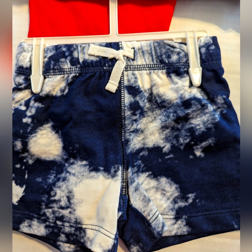 Infant Boys 3 Piece Short Set Brand New With Tags 6 Months - Picture 3 of 7